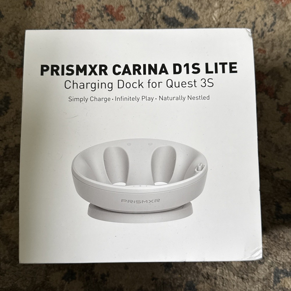 PrismXR Carina D15 Lite Charging Dock for Meta Quest 3 VR Headset